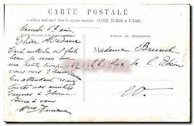 Estátua de Étienne Dolet — Paris — H. L. — Verso