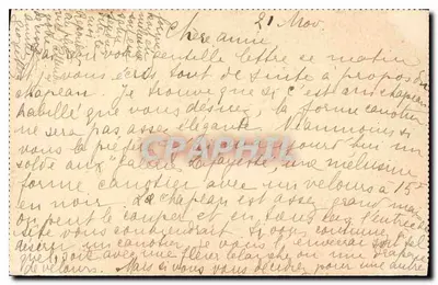 Paris — La nouvelle gare d'Orléans — Collection AD — Verso