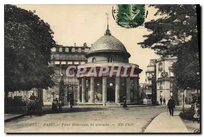 Paryż — Park Monceau, rotonda — ND. Fot.