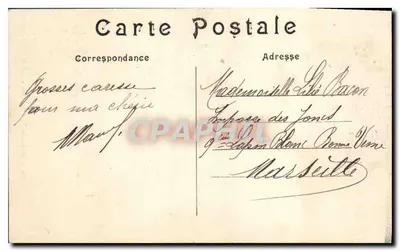 Paryż - Las Vincennes - Jaskinia — C. M. n° 536 — Rewers