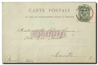 PARIS — O Ponte da Concórdia e a Câmara dos Deputados — Geneviève Potat, Coleções ND Phot. — Verso