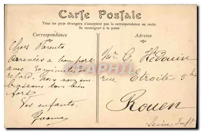 PARIS — Oper, Taniec, grupa autorstwa Carpeaux — ND Poot — Rewers