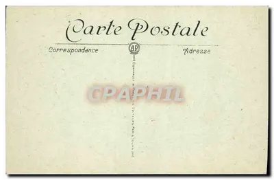 Paryż — Widok na basen Tuileries i Arc de Triomphe du Carrousel — A.P. n°89 — Rewers