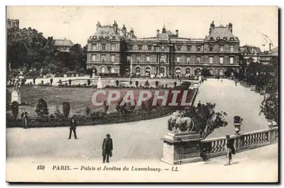 PARIS. — Palais et Jardins du Luxembourg. — LL