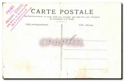 París — El Palacio del Luxembourg — editor no identificado — Reverso