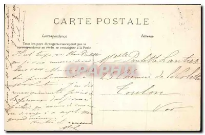 PARIGI — Monumento di Pasteur — E. L. D. — Verso