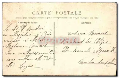 Paryż — Arc de Triomphe — Wyd. Paryż, n°47 — Rewers
