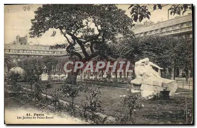Les Jardins du Palais-Royal — Paris — wydawca nieznany, nr 41