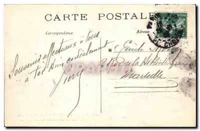 Paryż — Fontanna Carpeaux — Aleja Obserwatorium — C.M. — Rewers