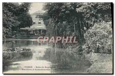 Pavillon d'Armenonville — Las Boulogne — Paryż — nr 490