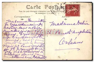 Paryż — Wieża św. Jakuba — ND. Fot. nr 84 — Rewers