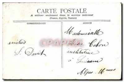 Paris - LA TRINITÉ — editor não visível, número de série não legível — Verso