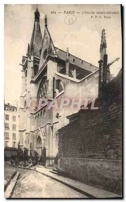 Paris — A Igreja de Saint-Séverin — P. P. C. Paris, n° 162