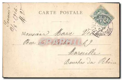 Paris — O Arco do Triunfo da Estrela — editor desconhecido, número de série não visível — Verso