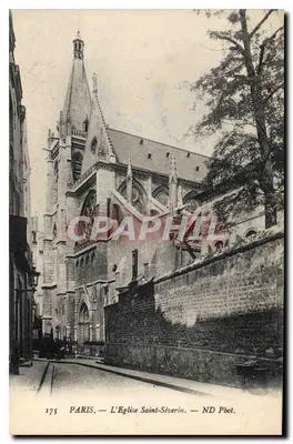 Paris — A Igreja Saint-Séverin — ND Pbot.