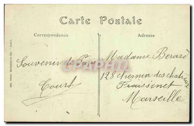 Paryż — Pałac Senatu — ND. Fot. — Rewers