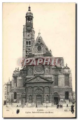 Igreja de Saint-Etienne-du-Mont — Paris — ND. PH. 101