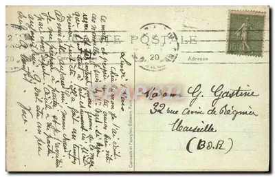 PARIS — O Hotel de Ville e o Pont d'Arcole — A.P. — Verso