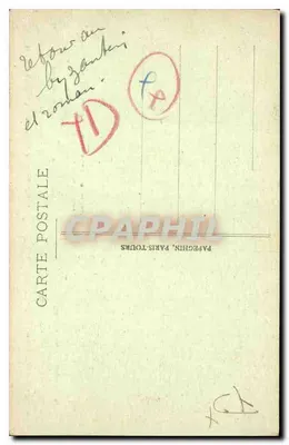 Parijs - De Basiliek van het Heilig Hart - van Abadé en Maque - n°257 — Achterkant