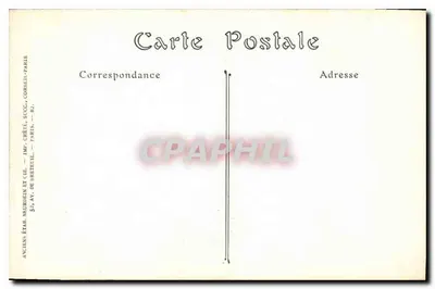 Paryż — Katedra Notre-Dame. Boczna fasada południowa, Pinaki i Gargouilles z górszej galerii — ND Phot. — Rewers