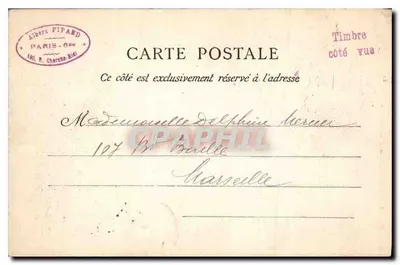 PARIS — Saint-Nicolas-des-Champs — Albert PIPARD, n°130 — Verso