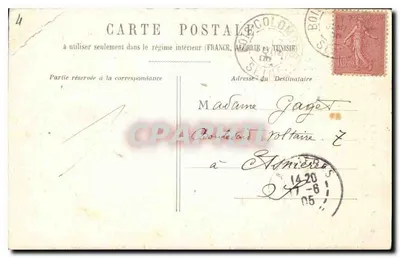 Colonne des Victoires — Paris — H. L. éditeur — Rewers