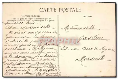 PARIS — Rue Soufflot i Panthéon — Wydawca E.P.D. — Rewers
