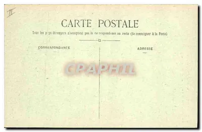 Paryż - Buttes-Chaumont — Belweder — Płetwal M.J. n°622 — Rewers
