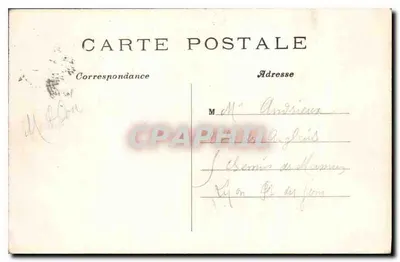 Paryż – Rue Soufflot i Panthéon – C.M. n°126 — Rewers