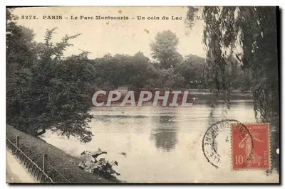 PARIS - Park Montsouris - Kąt Jeziora - E. Maleuit, fot. wyd. Paris