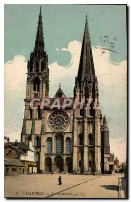 Chartres — La Cathédrale — L.L. — Imp. Lévy Fils & Cie