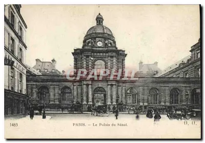 Paryż — Pałac Senatu — Wydawca A. Pouty, n° 1483