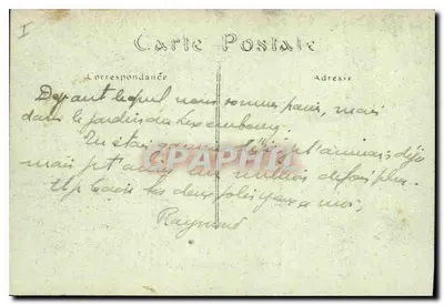 Paryż — Pałac Senatu — Wydawca A. Pouty, n° 1483 — Rewers