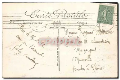 Paryż — Most Alexandre III — LL. nr 875 — Rewers