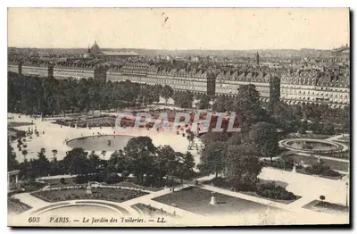 Paryż — Jardin des Tuileries — LL. n° 693