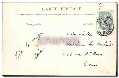 Las Boulogne - Zamek Bagatelle, Jezioro - G.I. — Rewers
