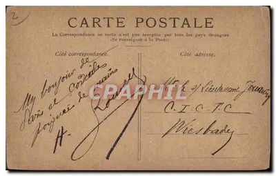 Paris — Le Panthéon — éditeur anonyme — Verso