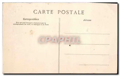 Paryż - Ogrody Tuileries - Rhône i Saône - C. L. C. — Rewers