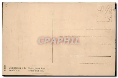 Mulhouse — Wejście do miasta — R 8530 — Rewers
