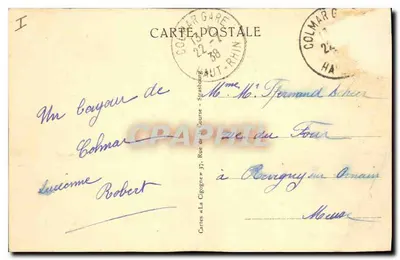 Colmar — Katedra św. Martyna — 5178 c — Rewers