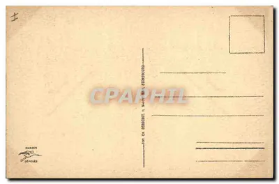 Colmar — Antigas Alfândegas — editor Ch. Bergeret, Strasbourg — Verso