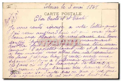 Colmar - Avenida da República — vista urbana com edifícios e árvores — editor não visível, n° 28 — Verso