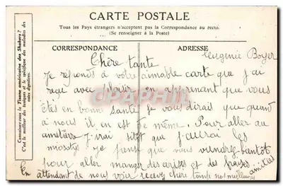 Rouget de Lisle cantando pela primeira vez a Marselhesa — D'après o quadro de Pilis, pintor francês (1813-1875) — chez Districh, prefeito de Strasbourg — Verso