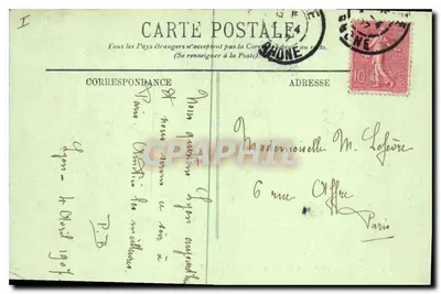 Lyon — Arcybiskupstwo Fourvière — LL. — nr 234 — Rewers
