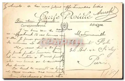 Lyon — A Igreja de São Nizier — LL — n°45 — Verso