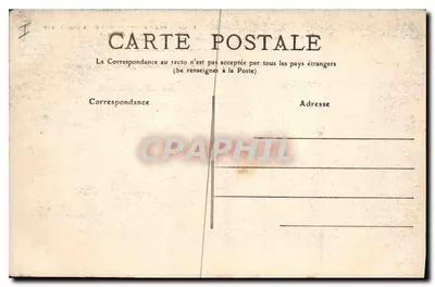 Vichy — Statua Republiki i Kiosku — Allier — 1908 — Rewers