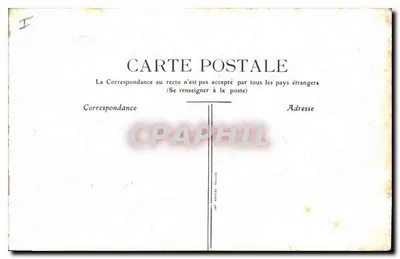 Vichy — Hospital civil — editor não identificado — Verso
