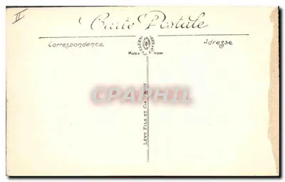 Vichy — Promenade ao longo das margens do Allier — LL — Verso