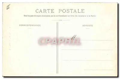 Vichy - Rue du Pont — widok ulicy z drzewami i mostem, wydawca L.C. Roy, Vichy — Rewers