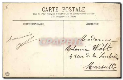 Vichy — Entrata dei Bagni 2° classe — G.D. — Verso